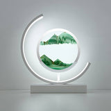 Sand Moving Table Lamp