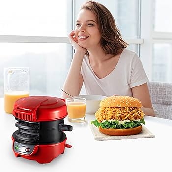 Electric Burger Making Machine