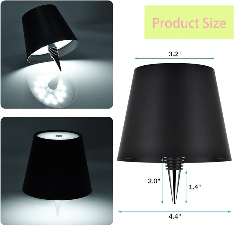 LED Bottle Table Lamp