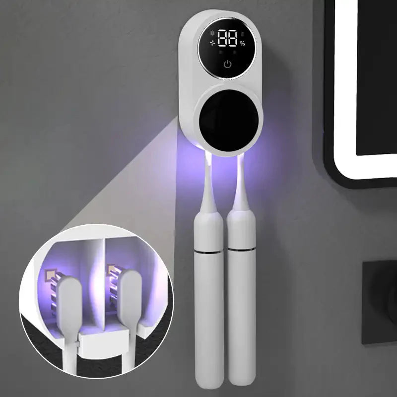 UV Toothbrush Sanitizer Holder