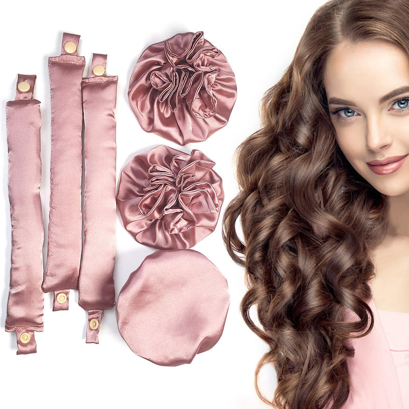 Heatless Hair Rollers Headband