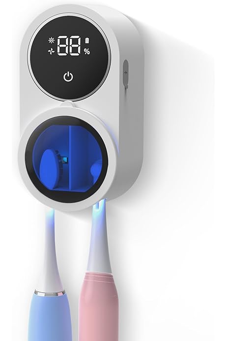 UV Toothbrush Sanitizer Holder