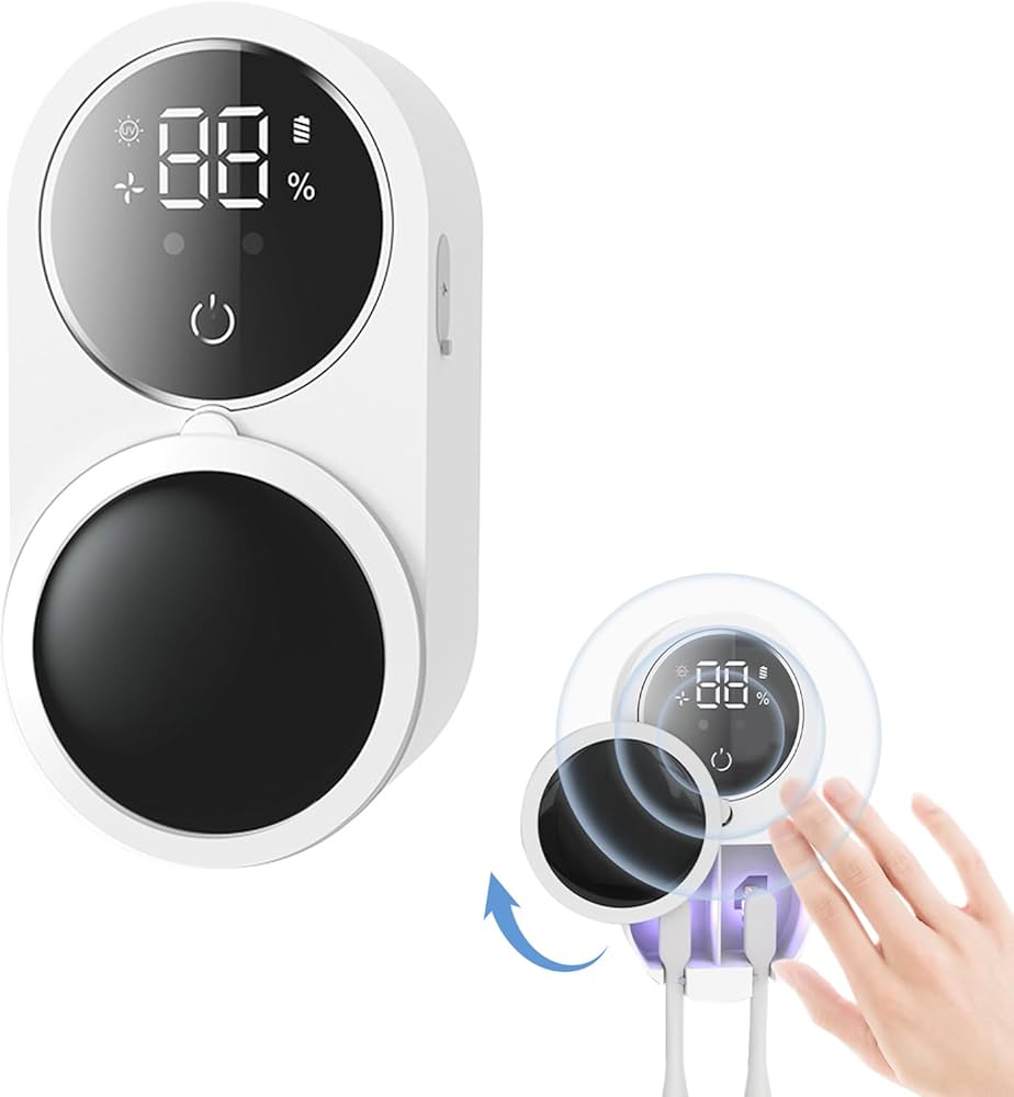 UV Toothbrush Sanitizer Holder